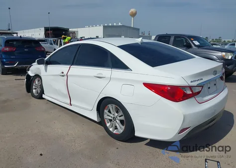 2014 Hyundai Sonata Gls from USA, damaged, VIN 5NPEB4AC4EH929229